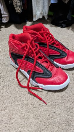Red Jordans Size 7