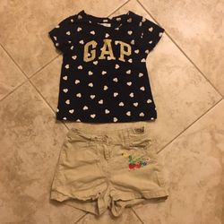 EUC GAP/ Gymboree Outfit Set size 4T