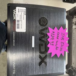 DB Drive 1000 Watt Monoblock Amplifier 