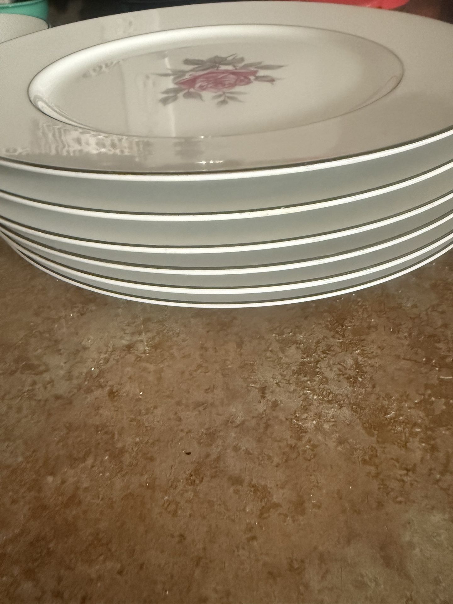 Antique Dishes And Coffee Pot