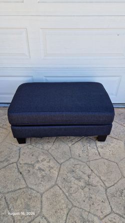Black Ottoman
