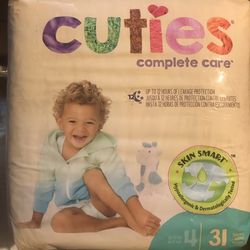 Cuties Diaper Size 4