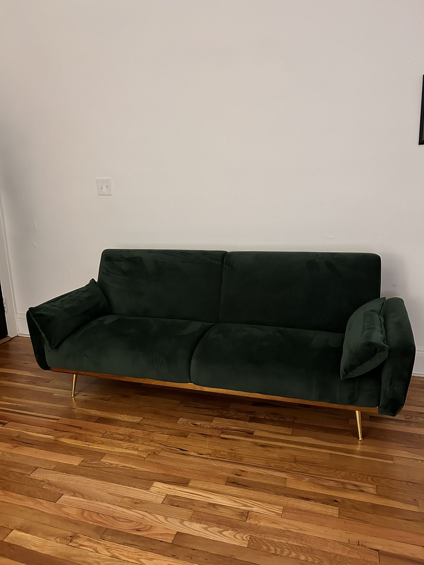 Opal Green Sofa Sleeper (velvet)
