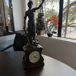 ⏰⚖️ FREE Lady Justice Clock Statue — Pickup in Glendale, CA ⚖️⏰