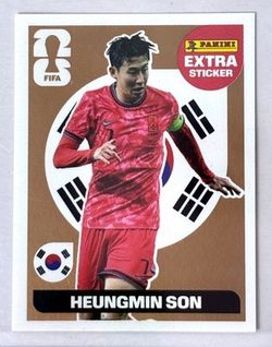 HEUNGMIN SON BRONZE EXTRA STICKER