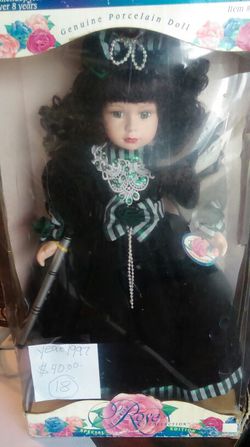 Beautiful doll 18 inches high $40 or make offer