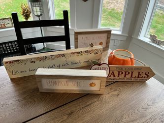 Fall Decor Lot 