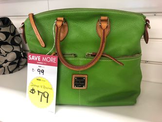 Dooney bourke shop green handbags
