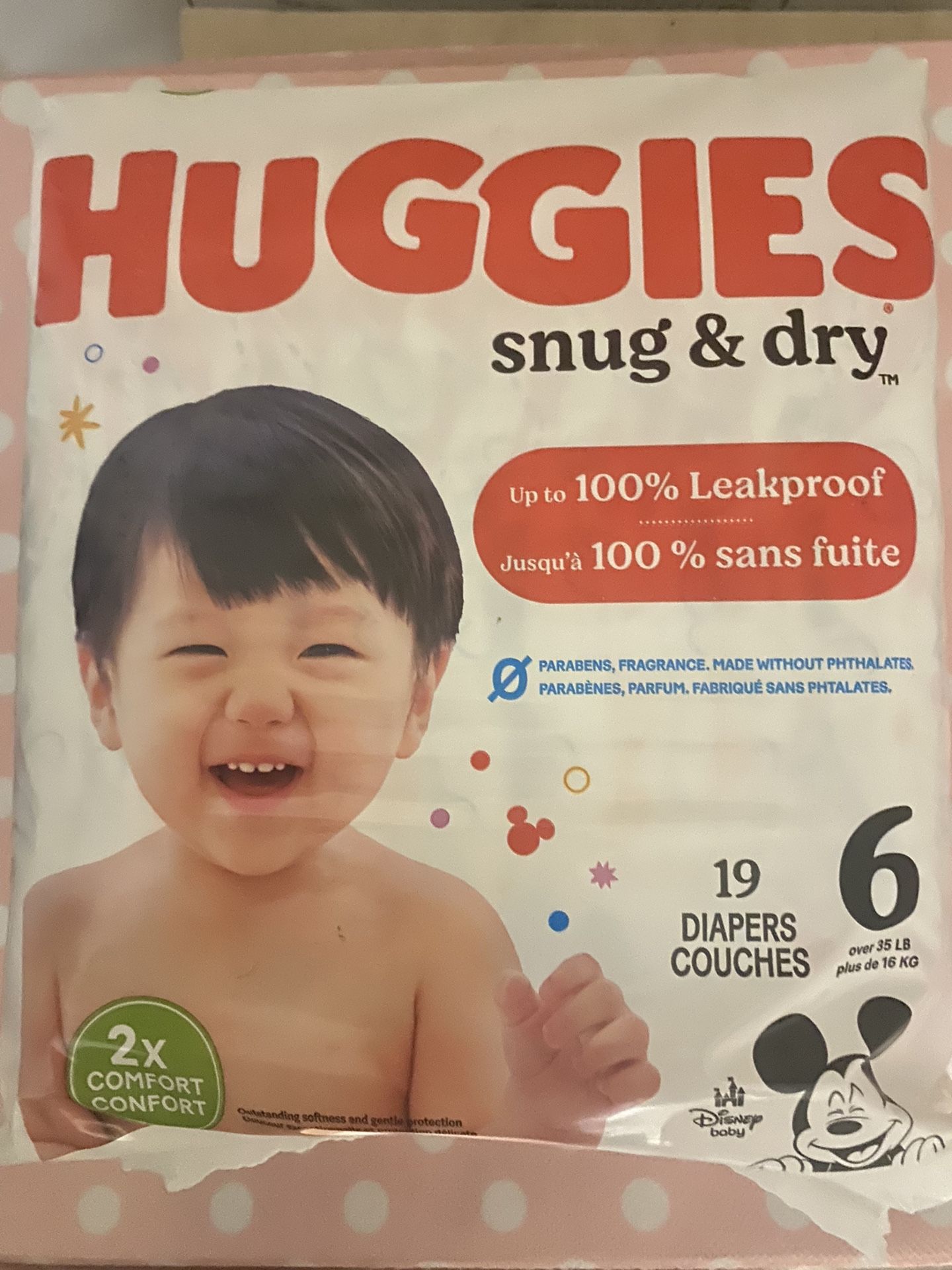 Huggies Sz 6