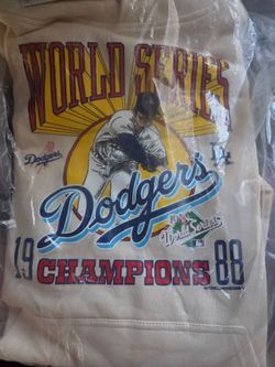 Mitchell & Ness Dodgers 1988 World Series Hoodie large