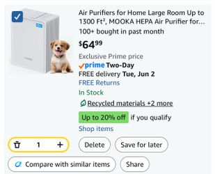 AIR PURIFIER NEW