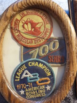 Vintage Bowling Patches