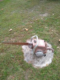 Vintage 1959 wright blade saw needs tuned up did run collector's item