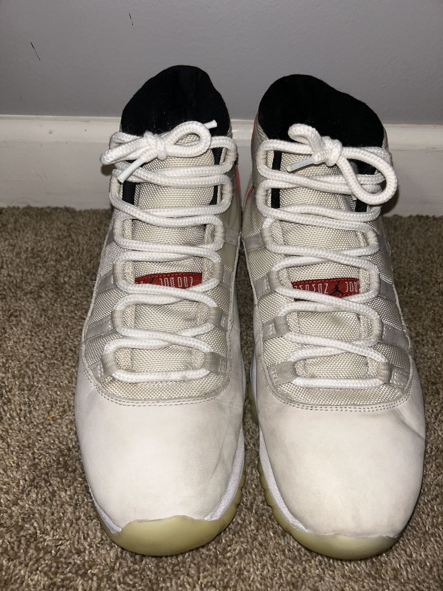 Jordan 11 Platinum Tint Size 13 Used Negotiable on price