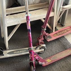 3 Children Scooters