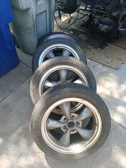 Set Of 4 OEM Mustang GT 4 Gen 17×8  Builitt Rims &  Tires