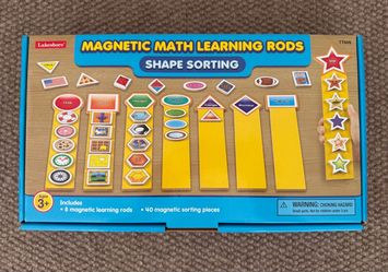 NEW Lakeshore Magnetic Shape Sorting Rods