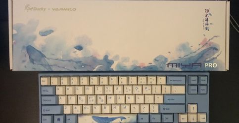 Ducky x Varmilo Miya Pro Sea Melody 65% Dye Sub PBT Mechanical Keyboard