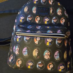 Loungefly: Coraline Split Cameo Mini Backpack
