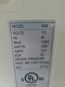 Alen Portable Air Conditioner 12000 Btu For Sale In Us Offerup