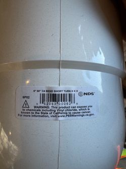 6” nds sdr35 elbow