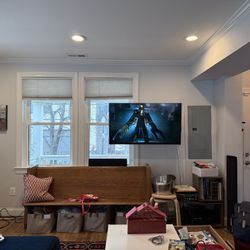 49" HD TV with Full-motion Wall Mount