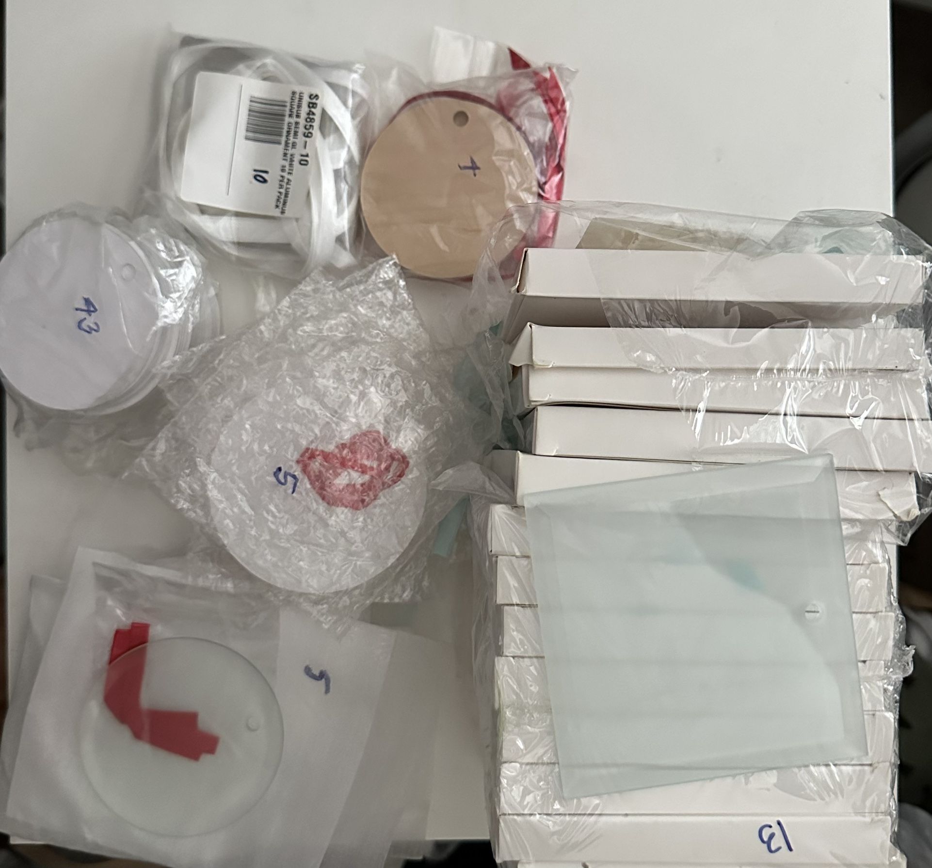 Sublimation Ornament Blanks