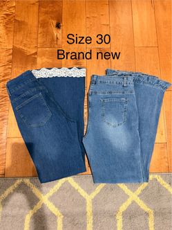 Two Pairs of Women's Jeans Size 30 - Brand New