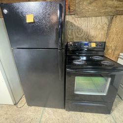 Refrigerator Y Stove 