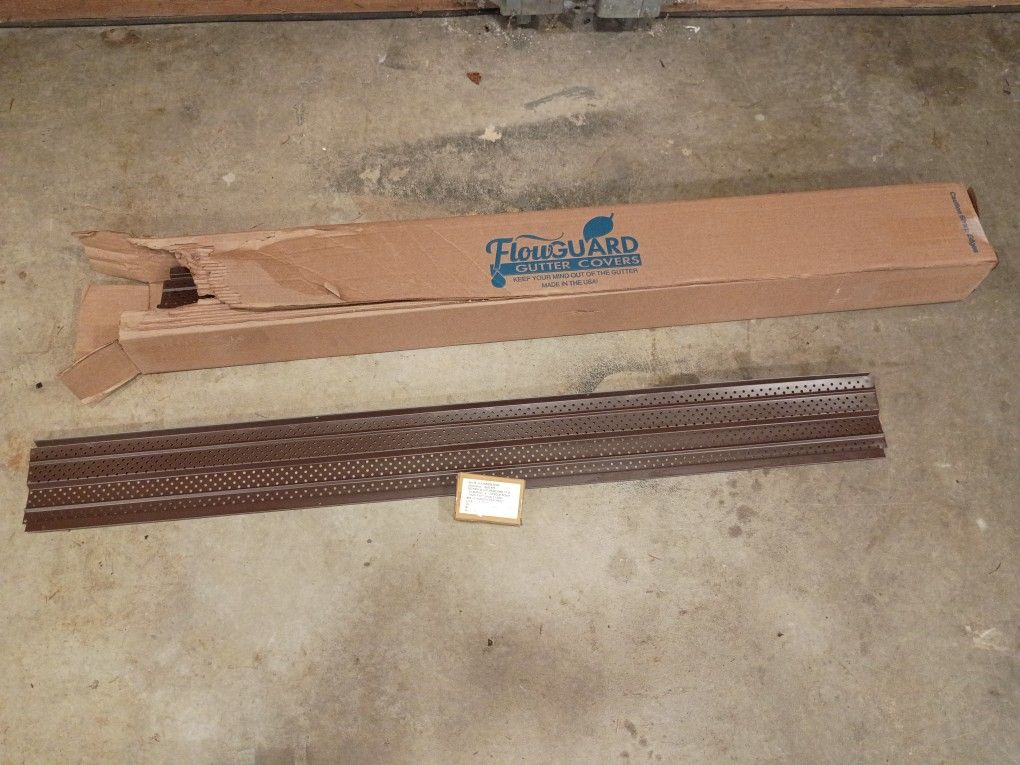 Gutter Gaurd 75' With Stainless Steel Screws