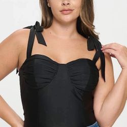 1x 2x 3x Black Bodysuits Available 