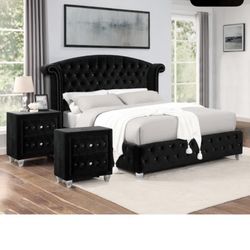 Slightly Used King Size Bed 