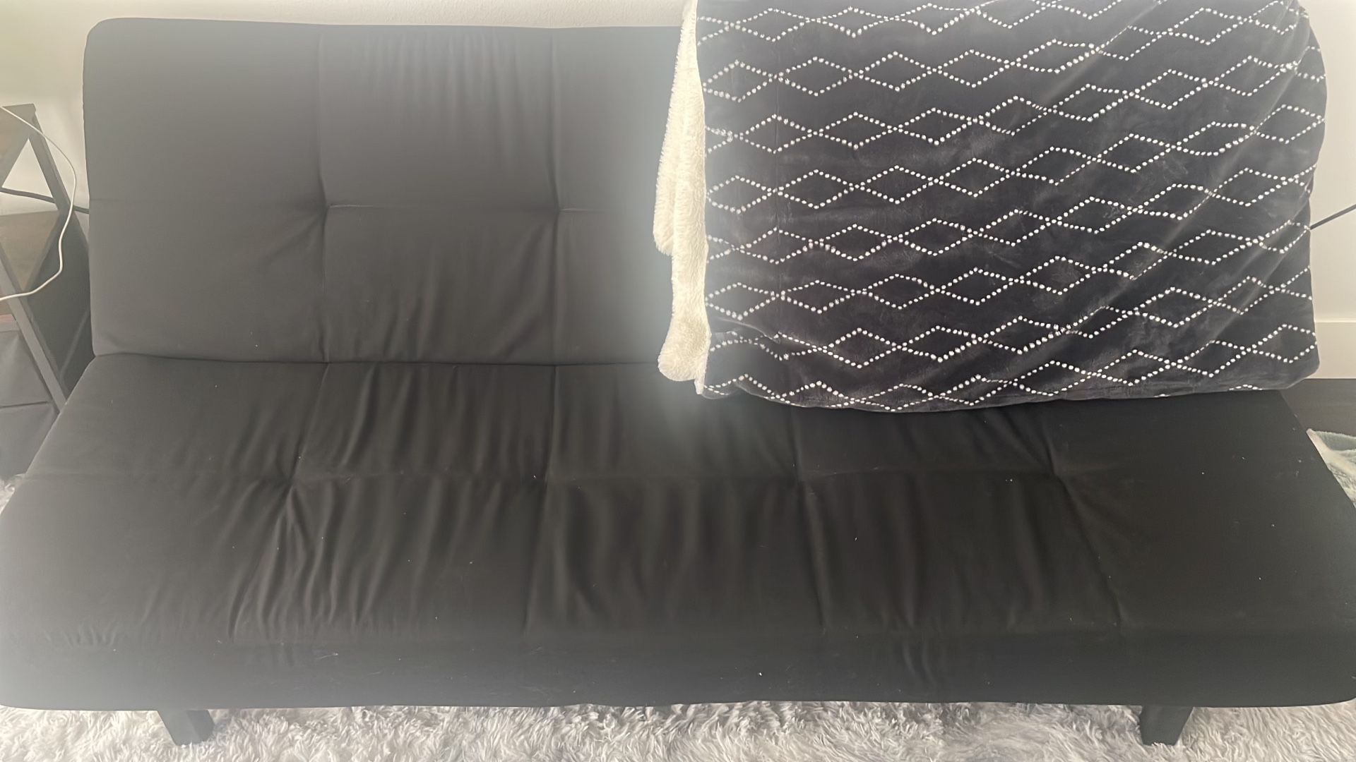 Futon Frame And Mattress ( Very Clean)