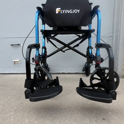 Flying Joy Foldable Rollator Walker With Seat For Seniors