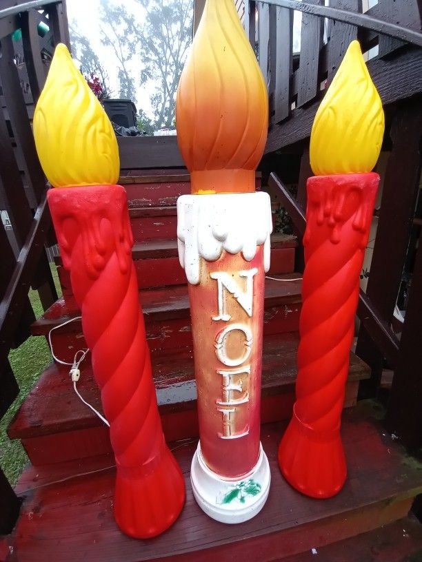 Blow Mold Candles