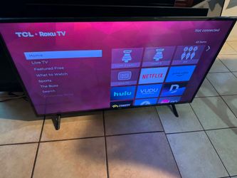 50inch TCL Smart TvRoku  smart