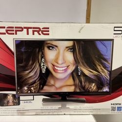Sceptre X50 50 Inch LED TV – Damaged