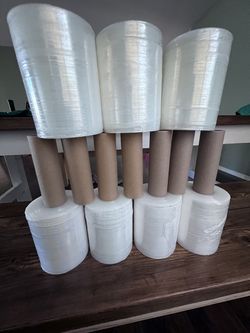 🔥 Premium Stretch Wrap 5” x 1000’ 80 Gauge – Case of 12! Moving, Shipping/Pallets & More!
