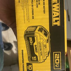 Dewalt battery 10 ah