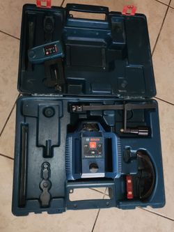 Bosch GRL 240 HV Self-levelling Rotation Laser Tool Kit with case En Buenas Condiciones
