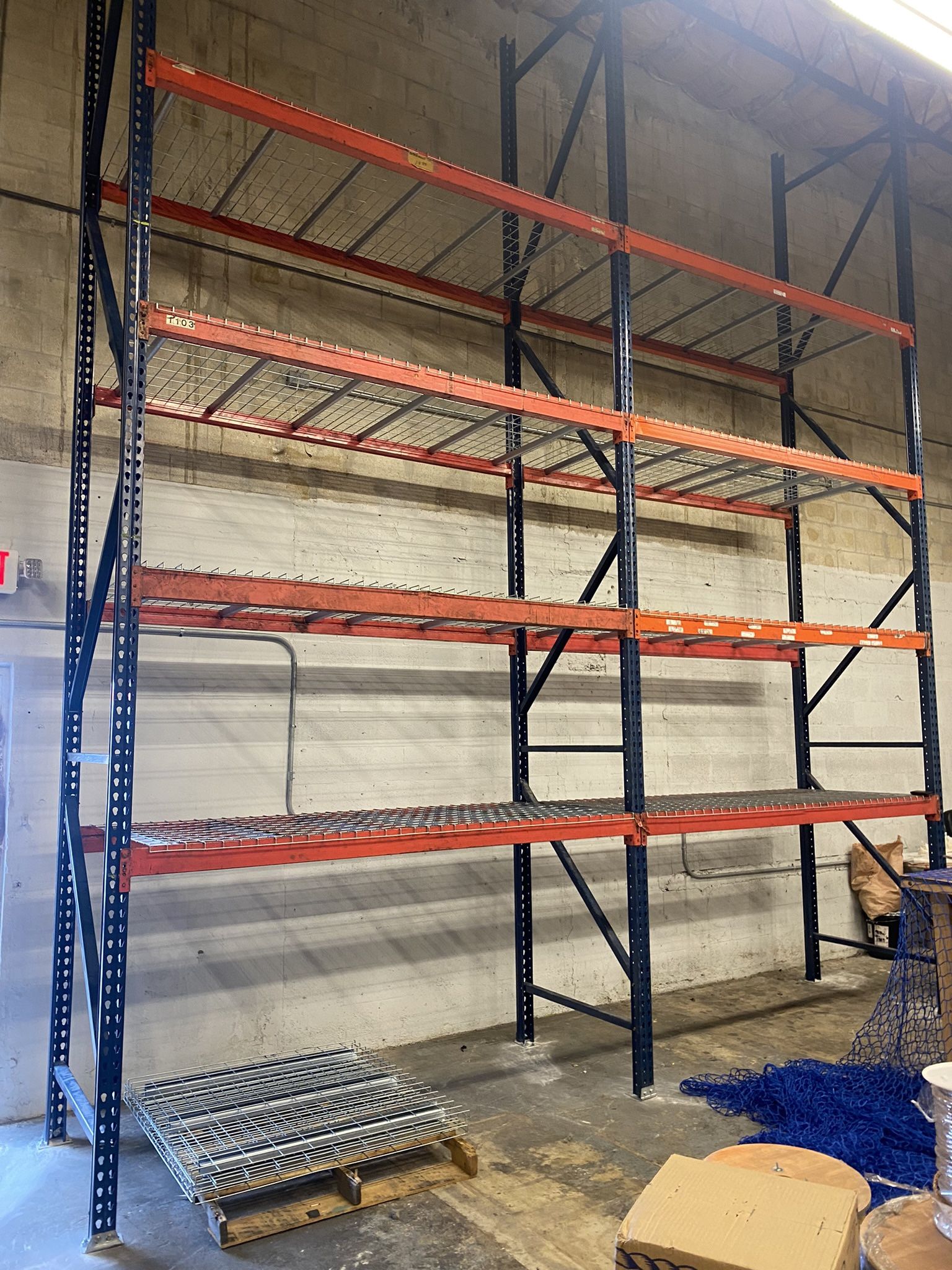 PALLET RACKS POSITION NEW AND USED CONDITION 