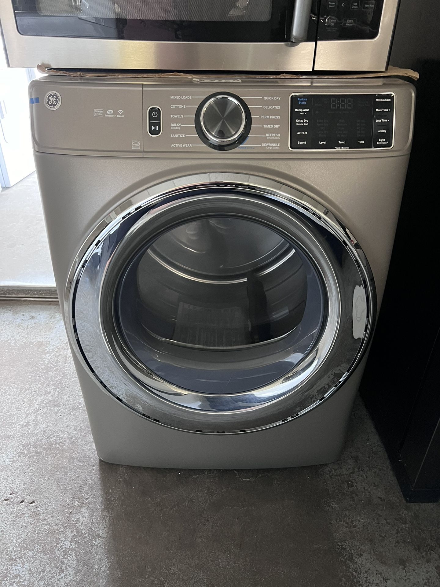 Ge New Scratch And Dent Cloth Dryer In Slate Color