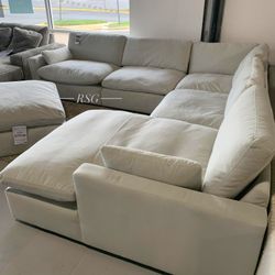 Sophie Cloud Sectional Couch Set 🌟 Color Options Fast Delivery 👉 PLEASE ASK FOR JON GREEN WHEN YOU ARRIVE!