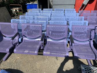 Commercial/residential Outdoor Metal Benches Promenade 