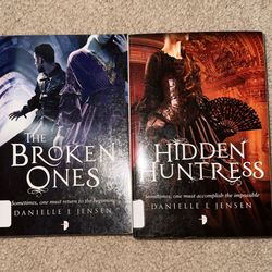 The Broken Ones And Hidden Huntress Book 1 & 2 Young Adult By Danielle Jensen