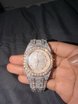 ap watch gold and iced new