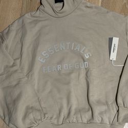 Essentials Hoody - Dusty Beige - Sz XL - NEW