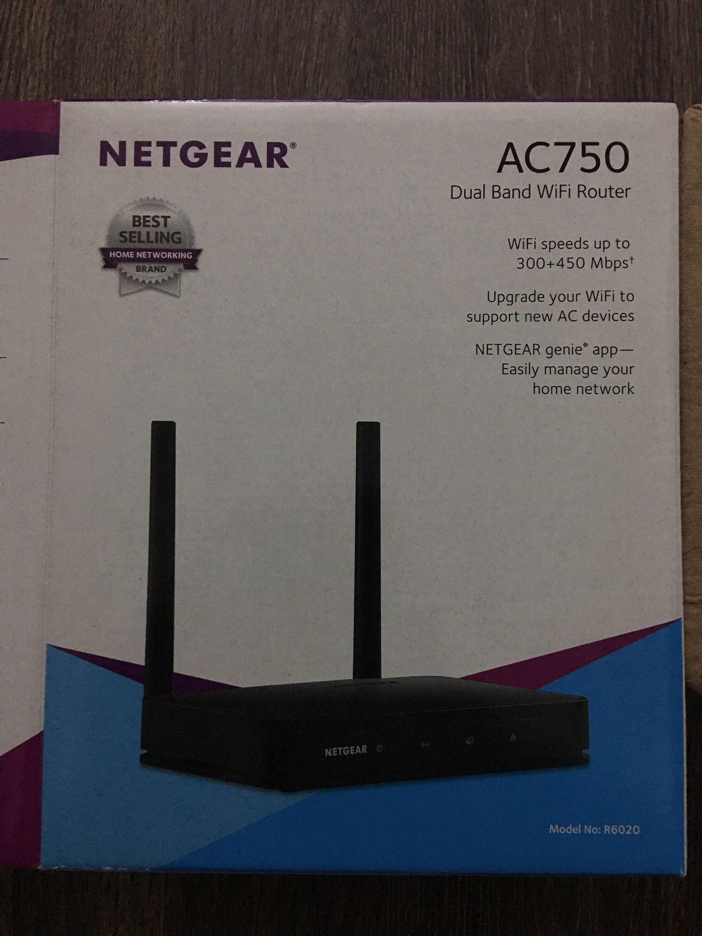 NETGEAR AC750 Duel Band WiFi Router
