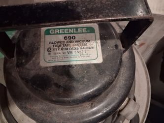 GREENLEE 690 BLOWER / VACUUM Fishing Fish Tape System electrical