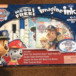 Paw Patrol Mess Free Imagine ink 4 In 1 Set